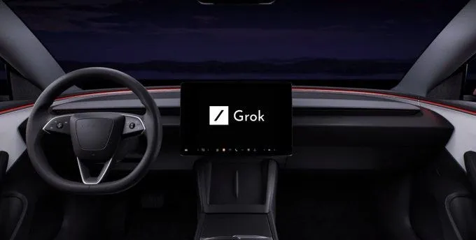 Added Grok AI to Tesla cars