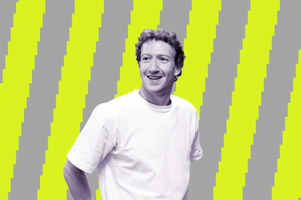 Mark Zuckerberg's unveiling of the