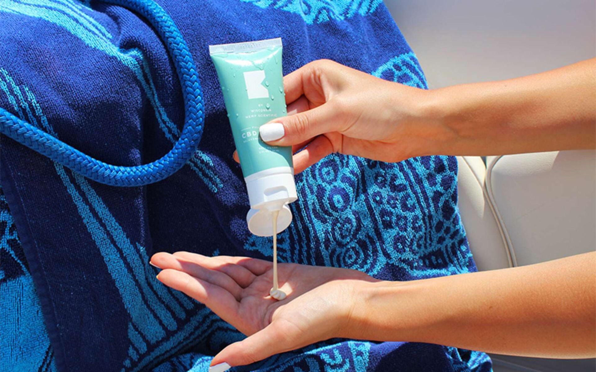 Sunscreen when swimming