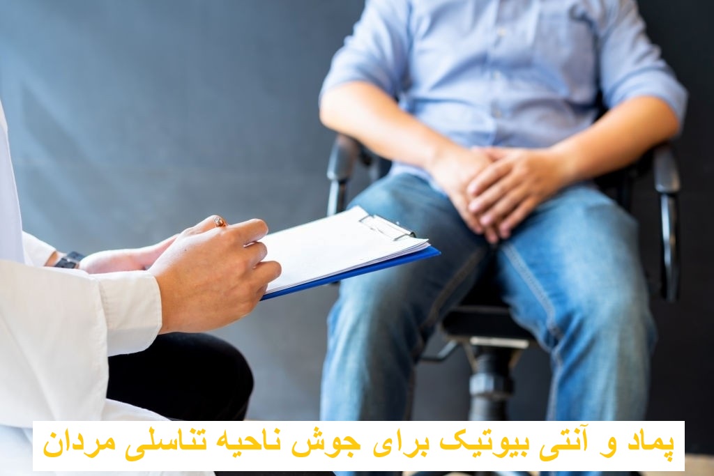 Ointment and antibiotics for pimples of male genital area