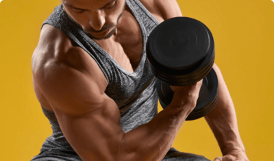 Have a muscular body without medication!