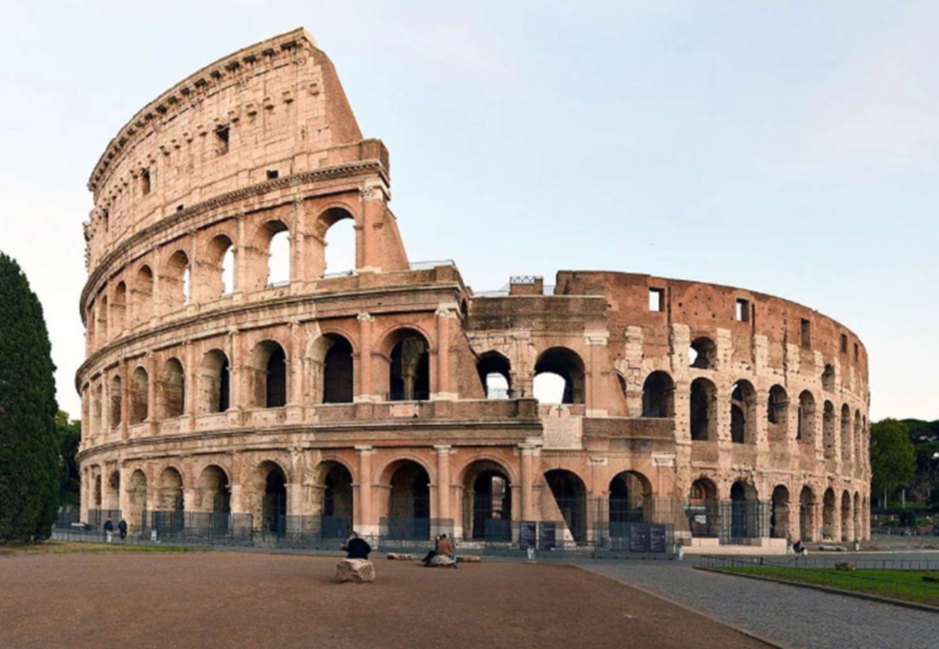 Colosseum Structure in ancie Rome