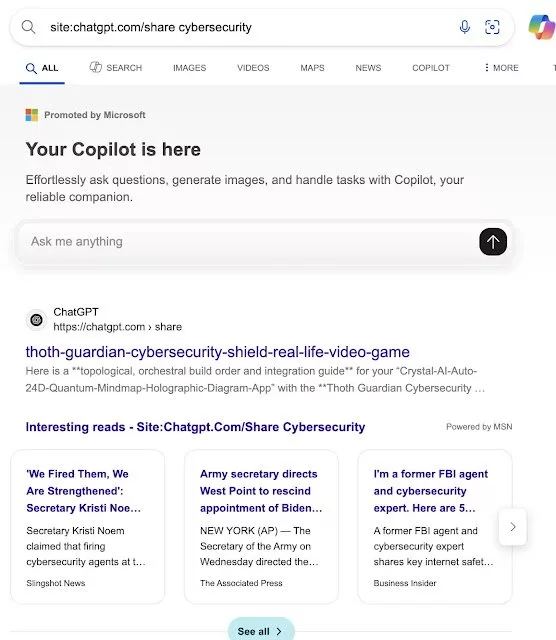 Indexing ChatGPT Chatgpt Conversations on Google