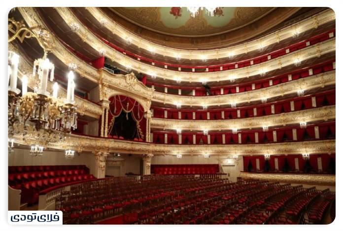 Moscow's sights Bolshevi Hall