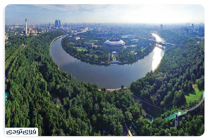 Moscow's sights Sparrow hill