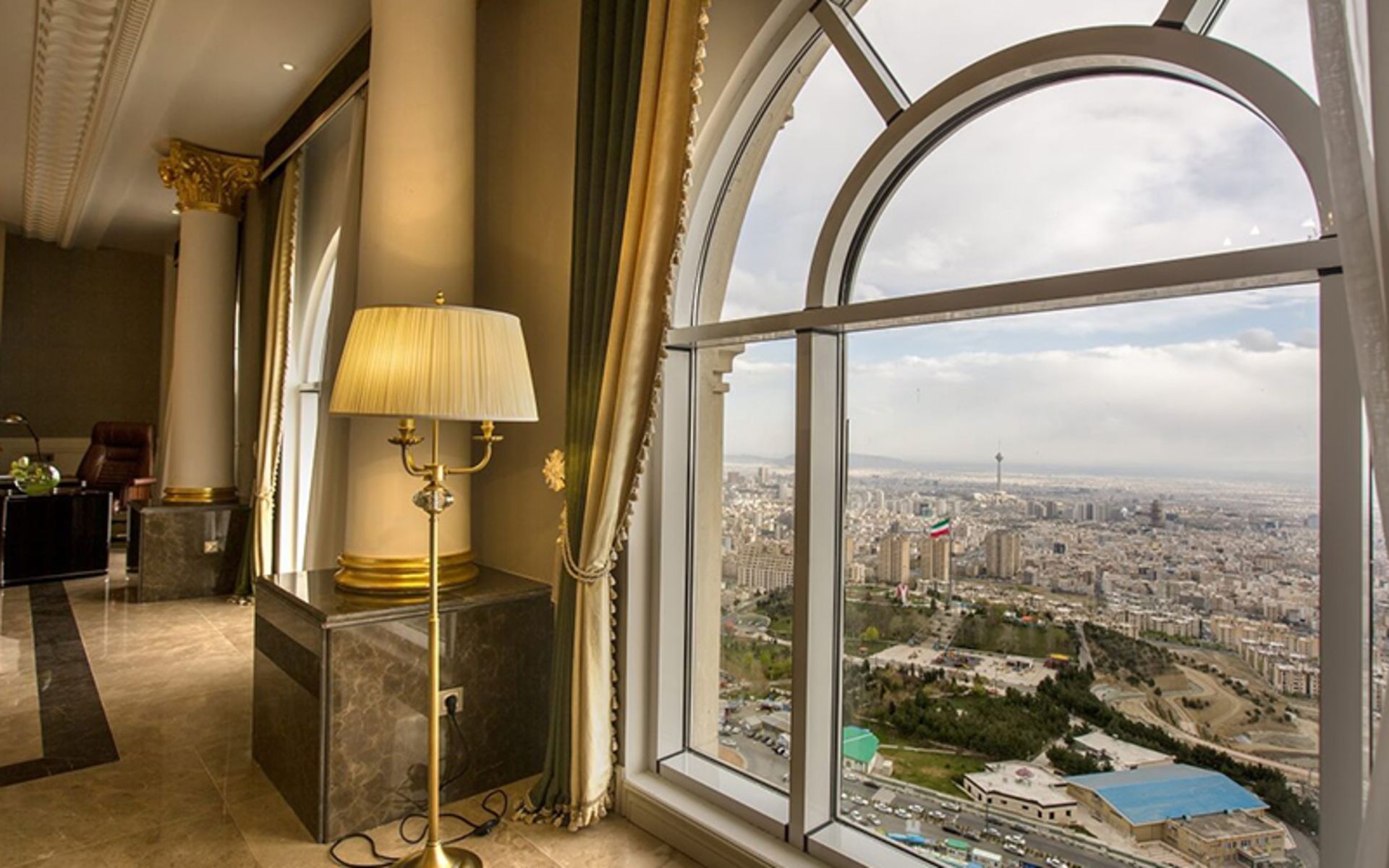 City landscape from Spinas Iernational Hotel