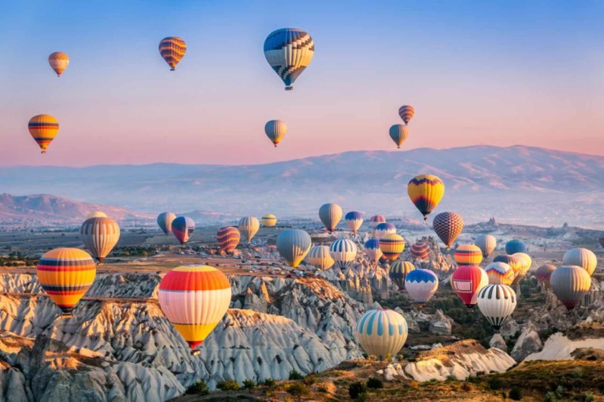 Türkiye's Capadokia area