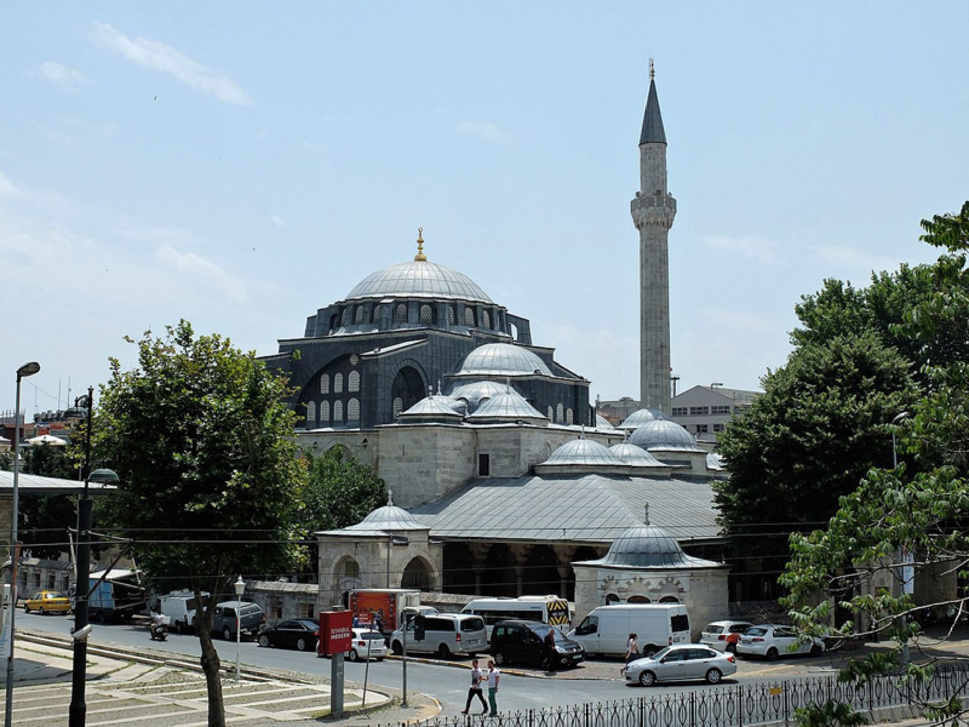 Ghulich Ali Pasha Mosque in Istanbul Urban Texture