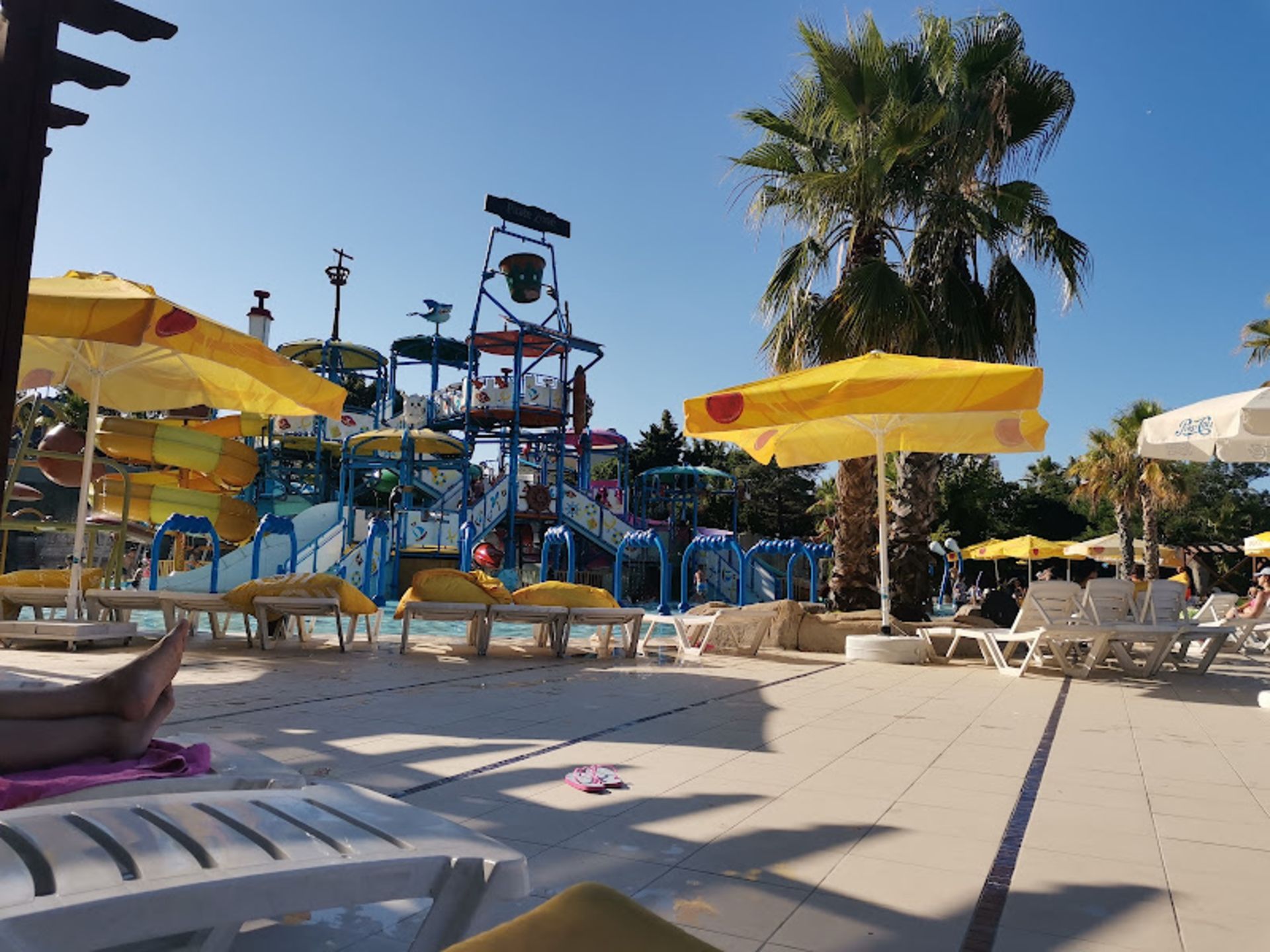 Children's playground in Istanbul Dolphin Water Park