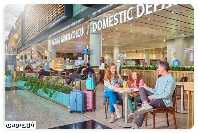 Istanbul's new airport restauras