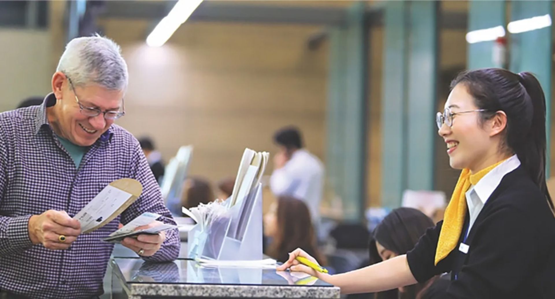 Passenger in Incheon Airport Acceptance