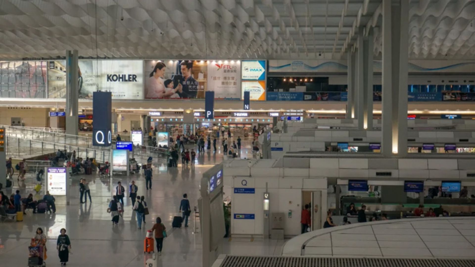 Hong Kong Iernational Airport Terminal