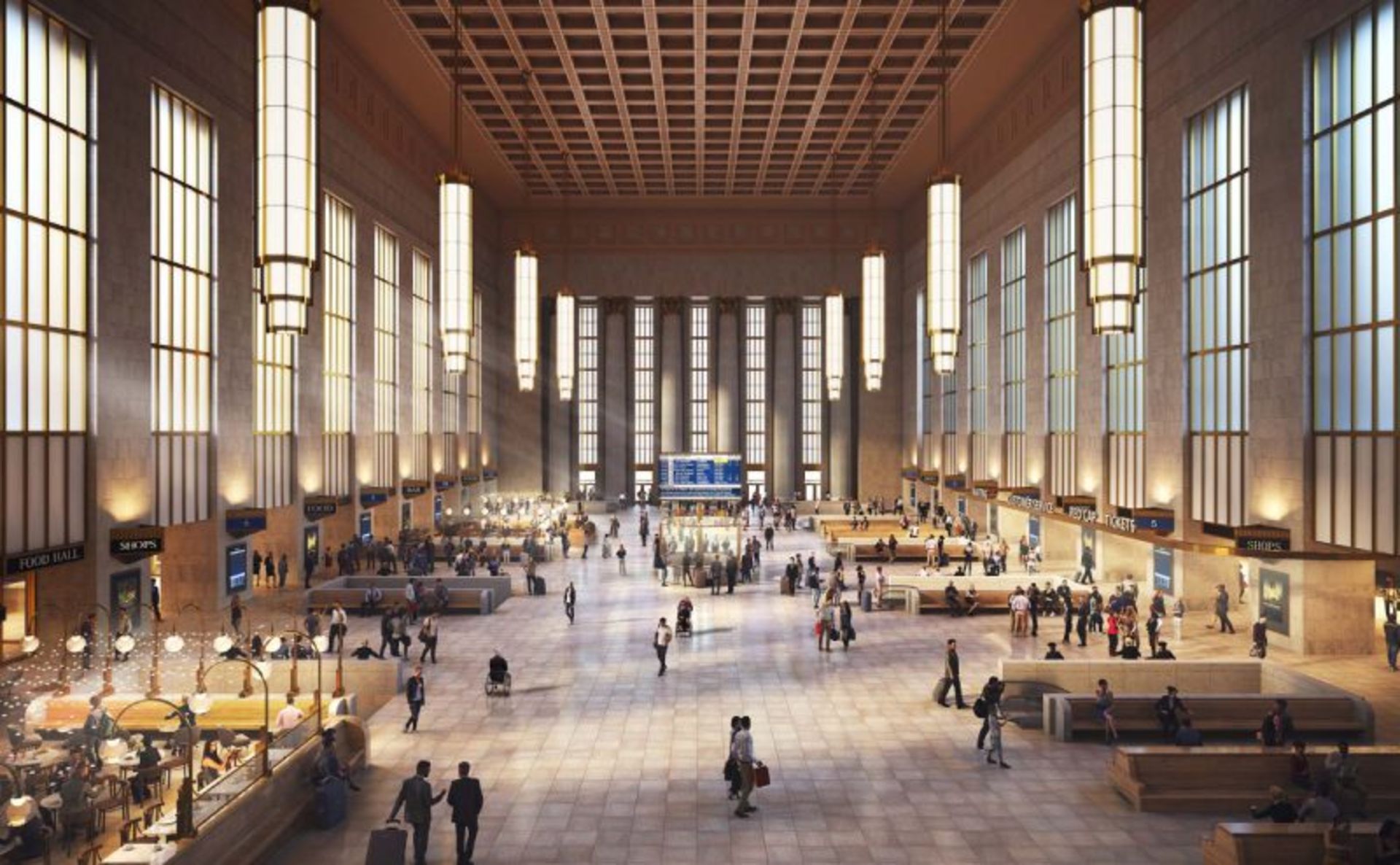 Ierior Design of CIM Filame Street Station