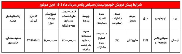Nissan Silfi Sale Conditions 2024