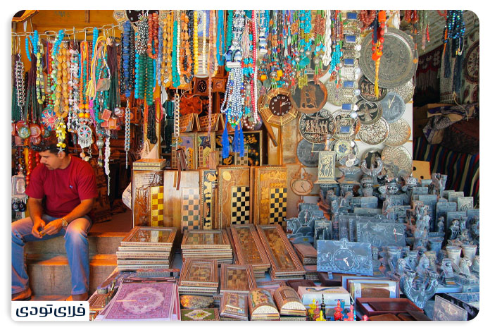 Shopping in Shiraz Lawyer Market