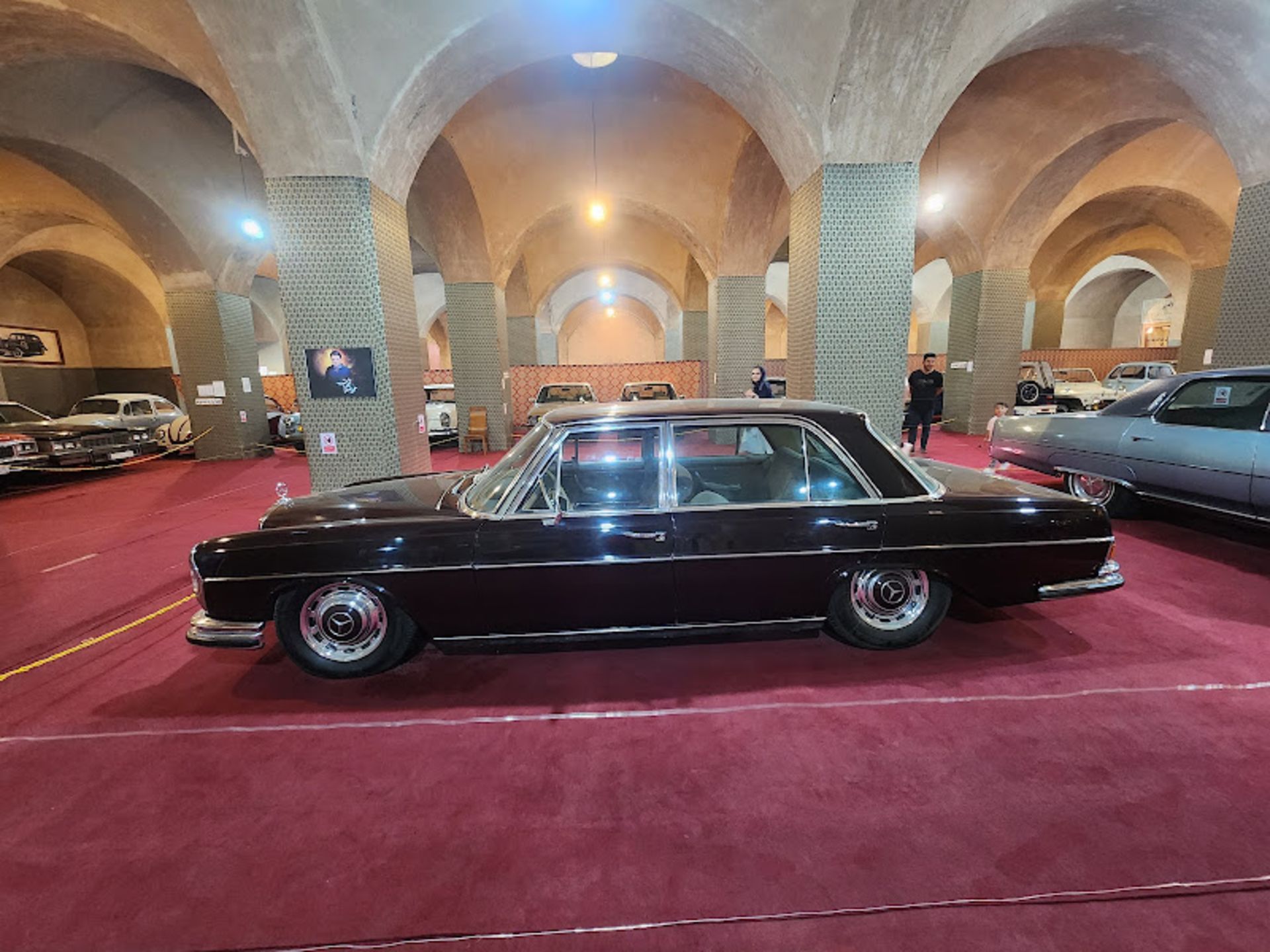Types of old cars in the Yazd Spectacular Museum