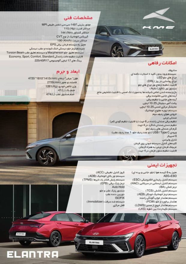 Imported Hyundai Electra profile