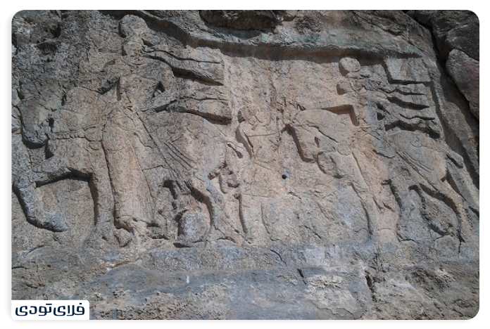Spectacular places of Salmas Khan Takhti inscription