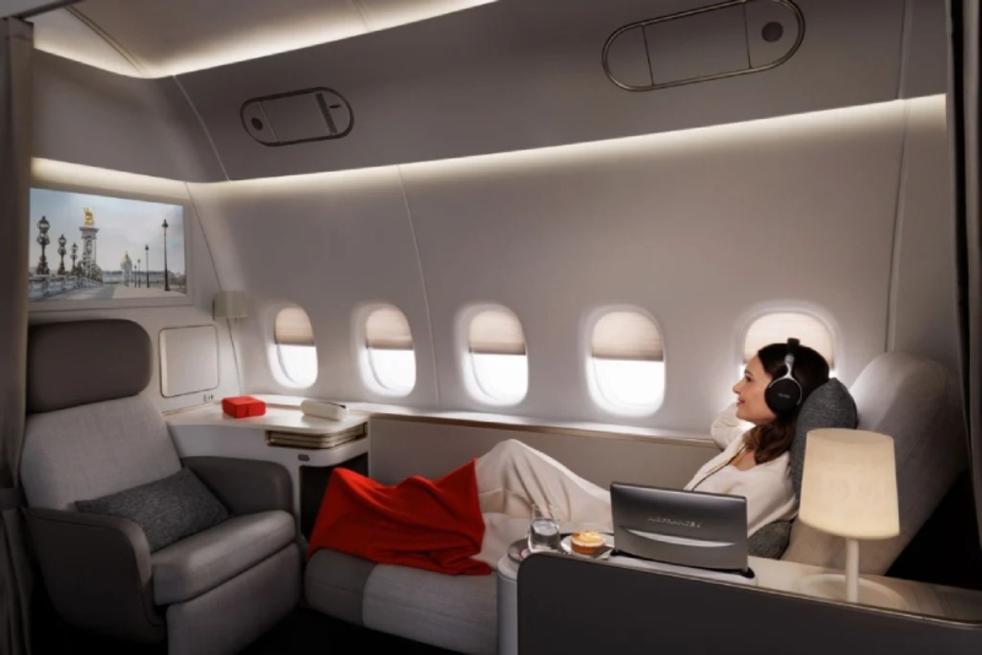 Rest on Flight of the Class Air France
