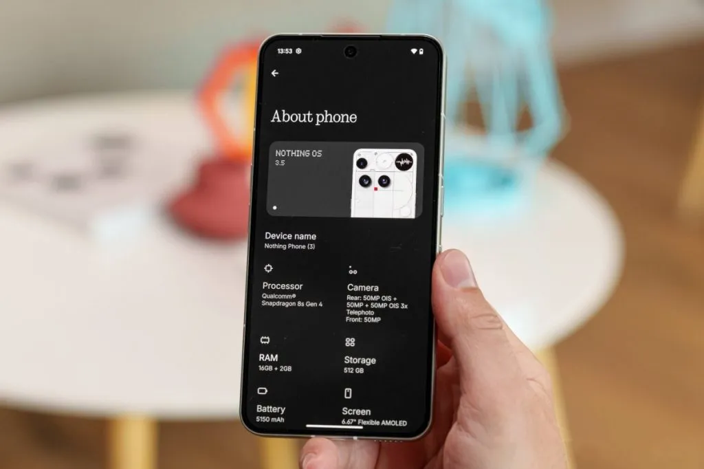 Review of Natting Phone 3