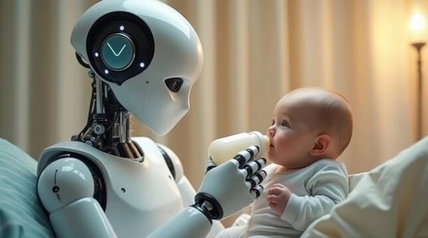China makes the world's first pregna robot