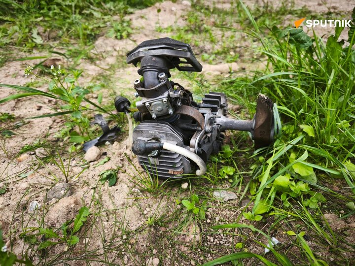 Disposal of Ukrainian UAVs on the Smolnsk Nuclear Power Pla
