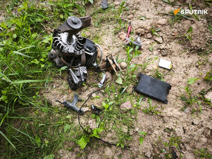 Disposal of Ukrainian UAVs on the Smolnsk Nuclear Power Pla
