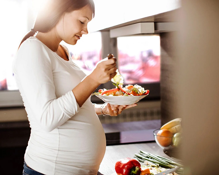 Eat cold foods in pregnancy and fetal sex