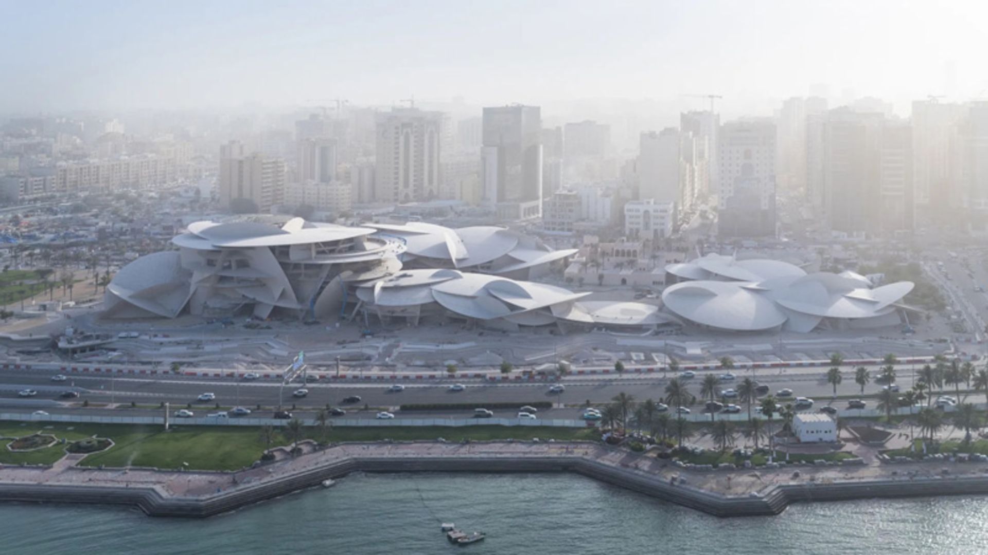 Aerial Photo from Qatar National Museum