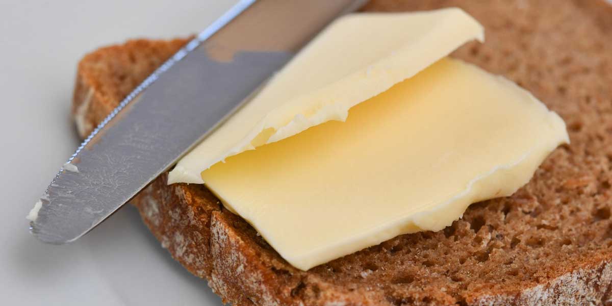 Use margarine butter for breakfast