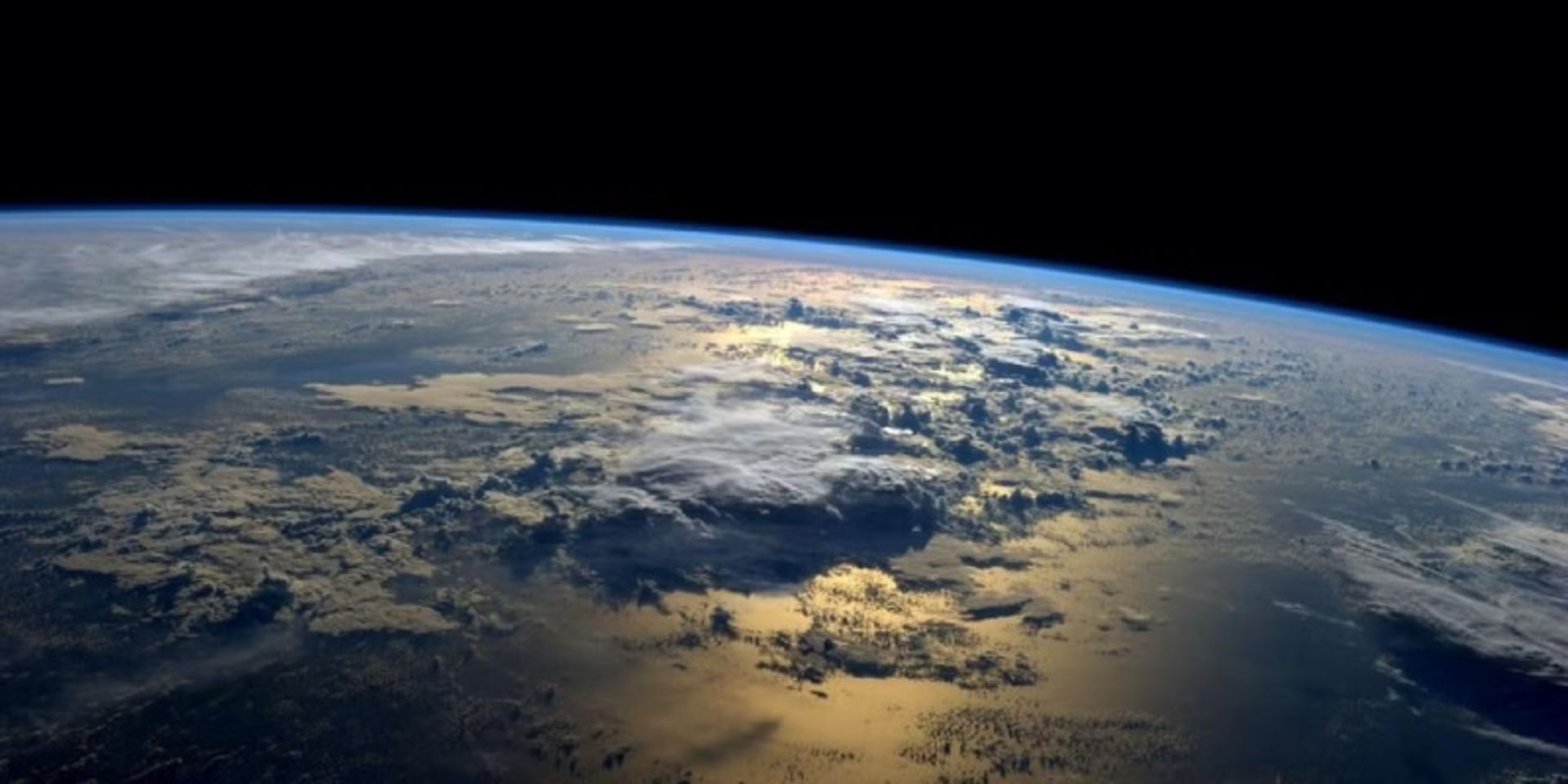 The boundary between the earth and the space