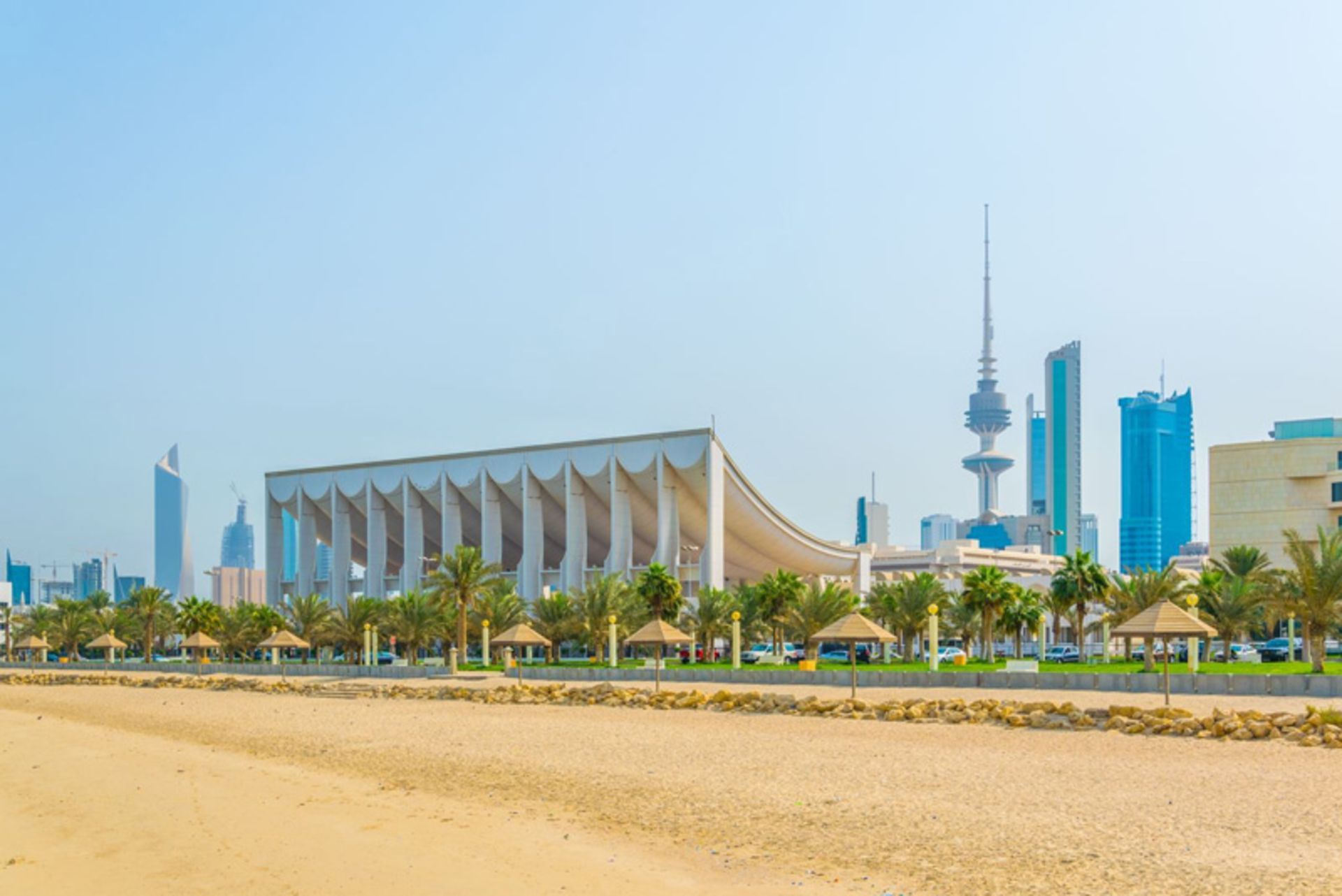 Kuwaiti Majlis building inspired by the Bedouin Te