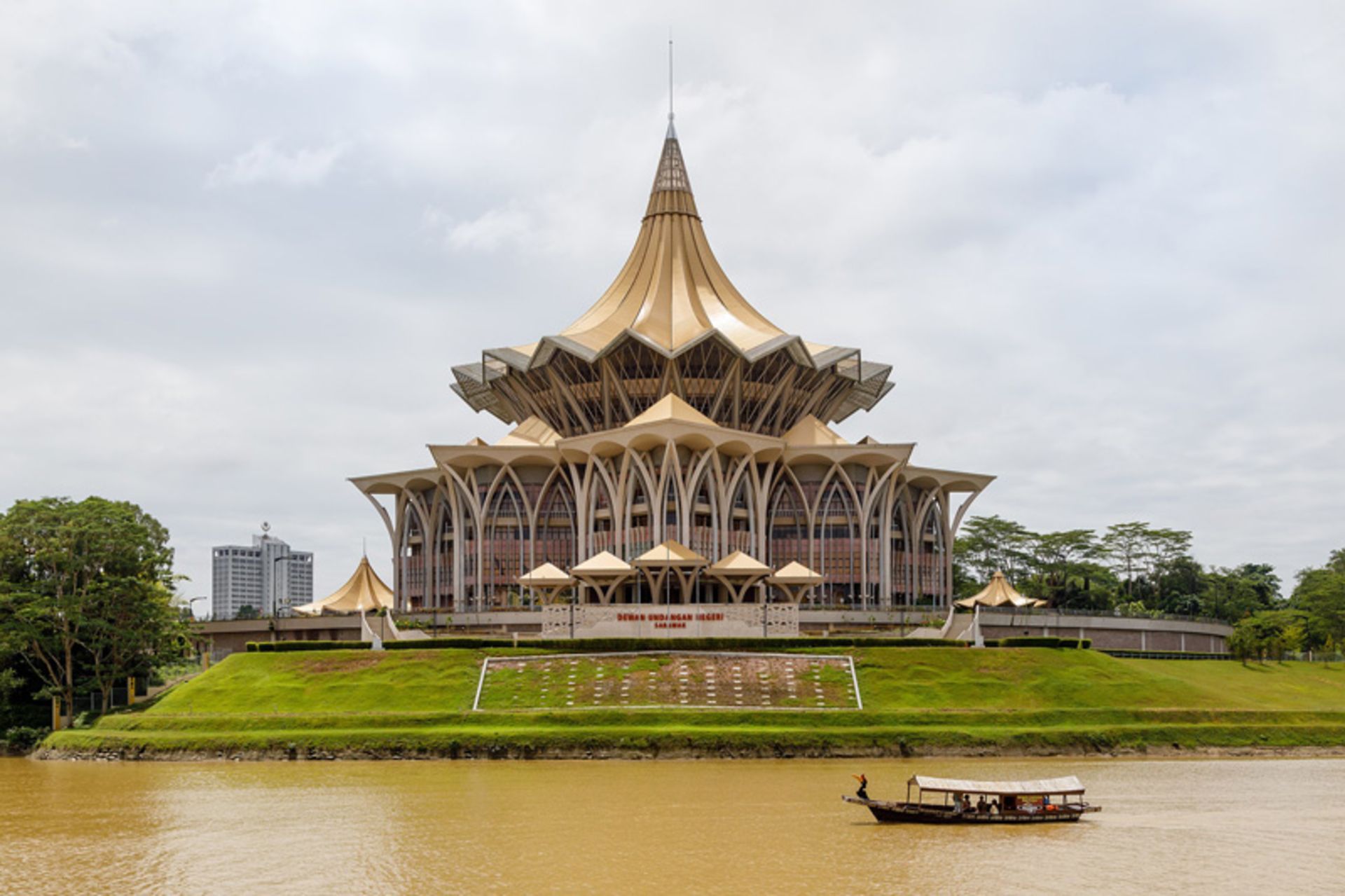 New Saravak State Legal Building in Malaysia