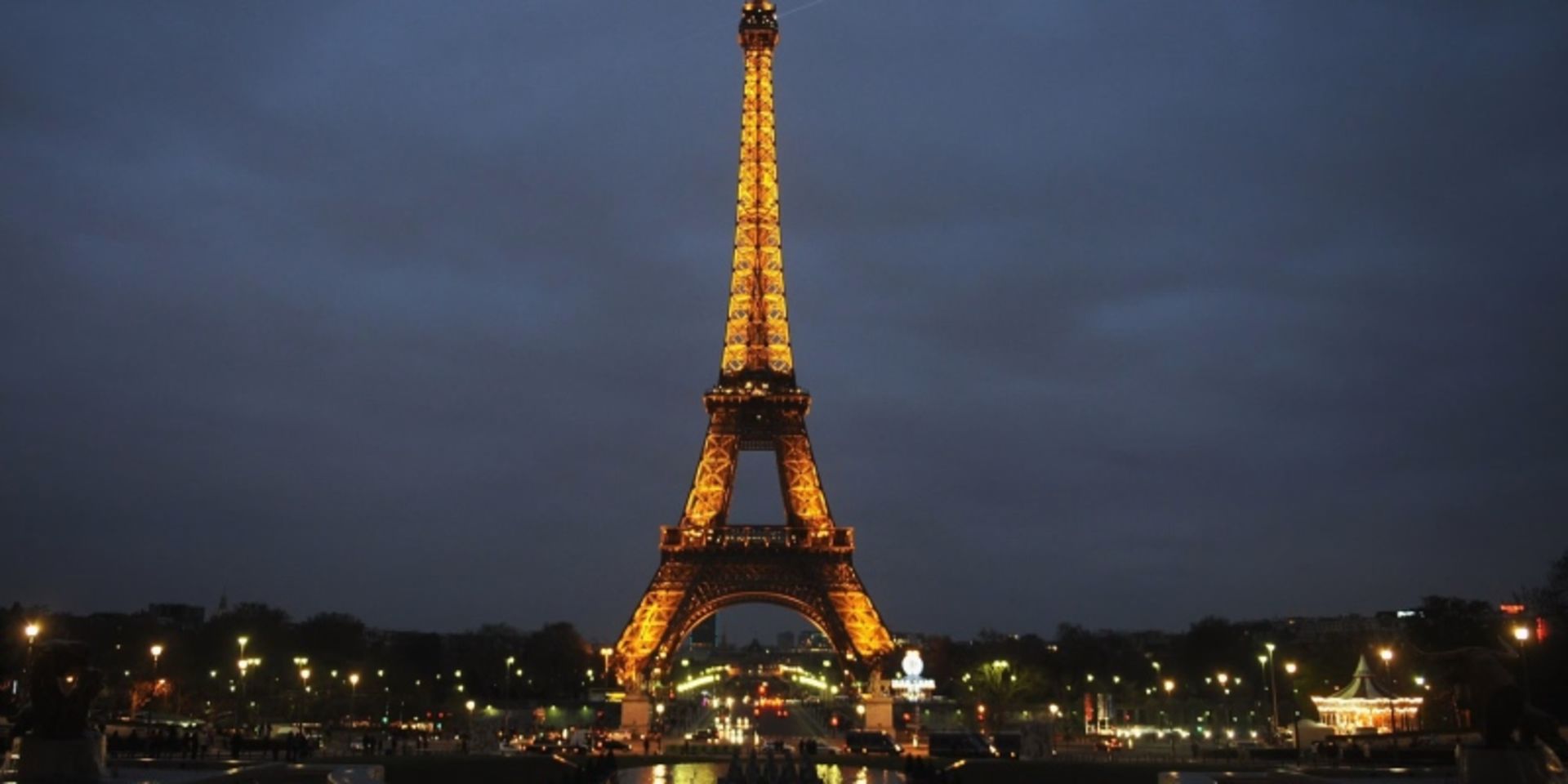 Eiffel Tower Lighting at Night