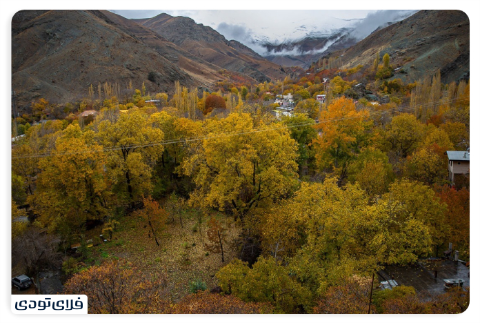 The best season of traveling to the village of Ahar