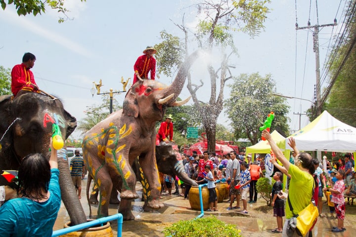 Sungkran, Thailand / Songkran
