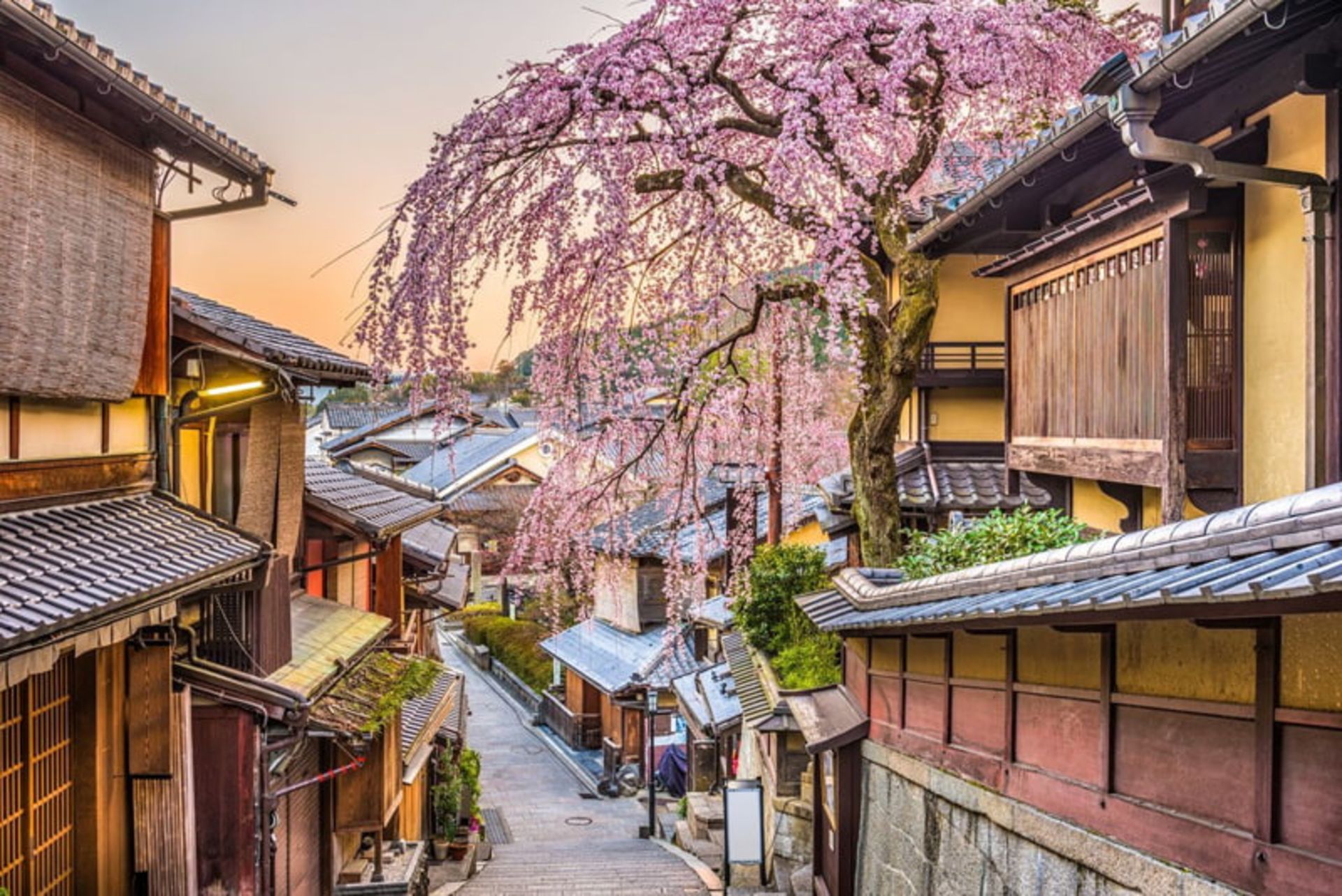 Kioto's houses of Japan