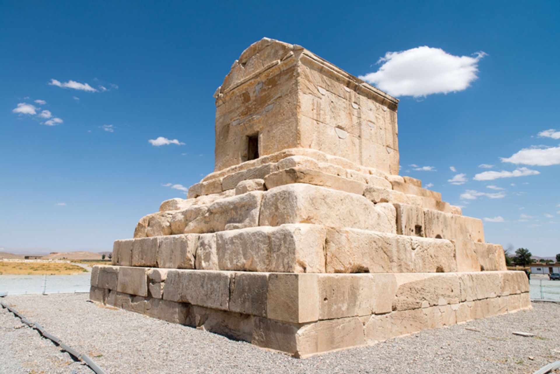 The tomb of Cyrus the Great in Pasargadae
