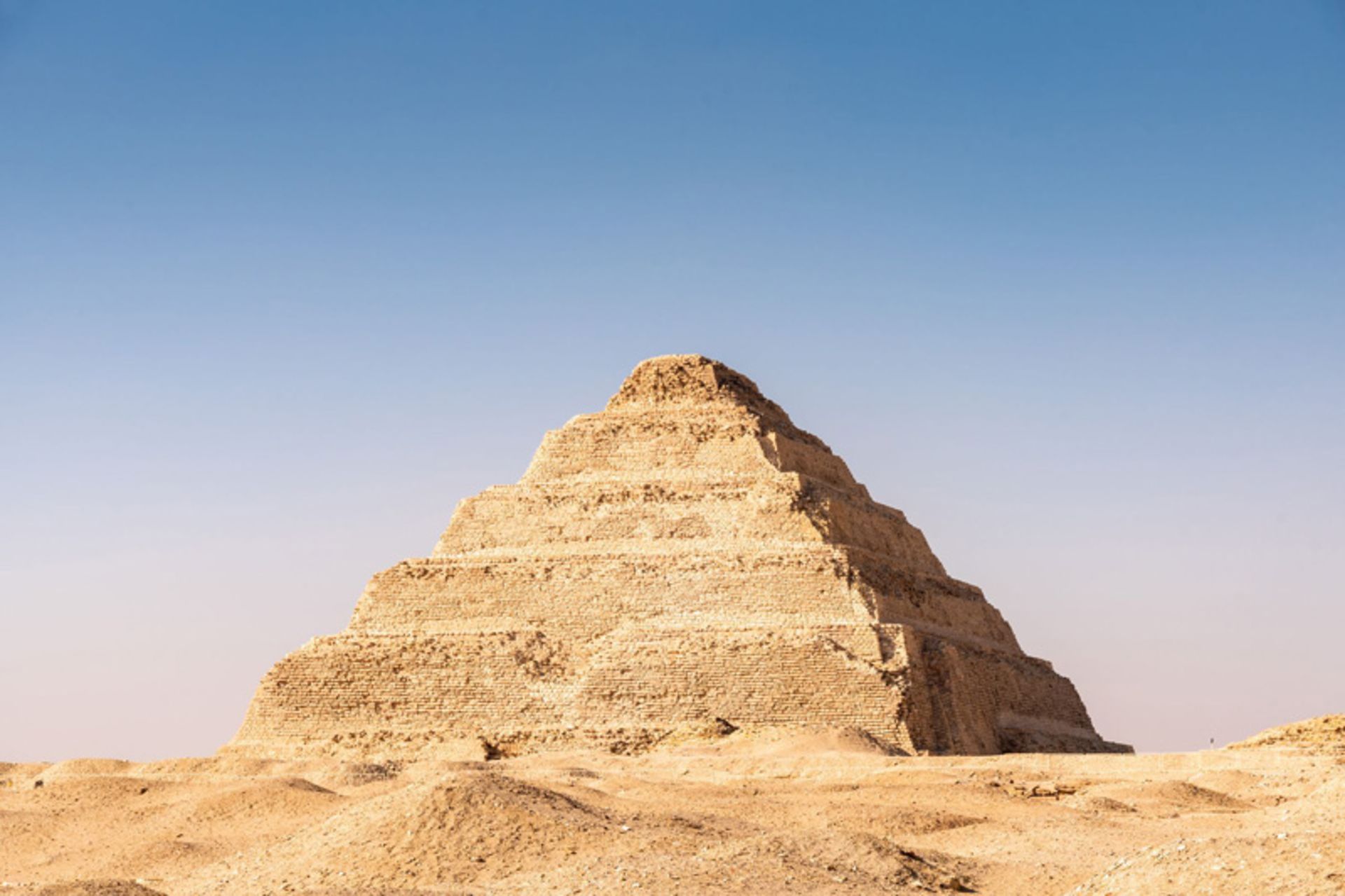 Greater Jozer Pyramid with Step Architecture