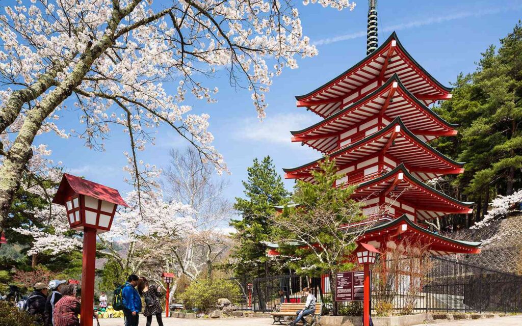 The distance between Iran and Japan is several hours
