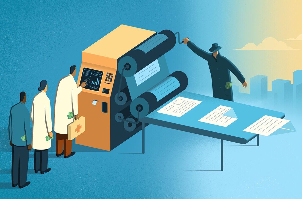 The dark secrets of scientific publication; Editors, writers, and dealers are accompanied