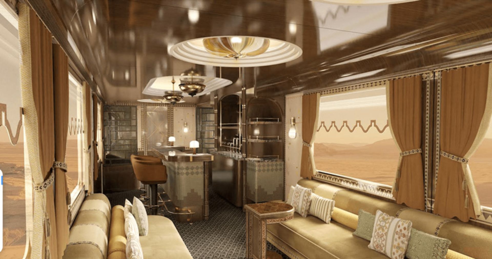 Interior Decoration and Furniture of the Desert Dream