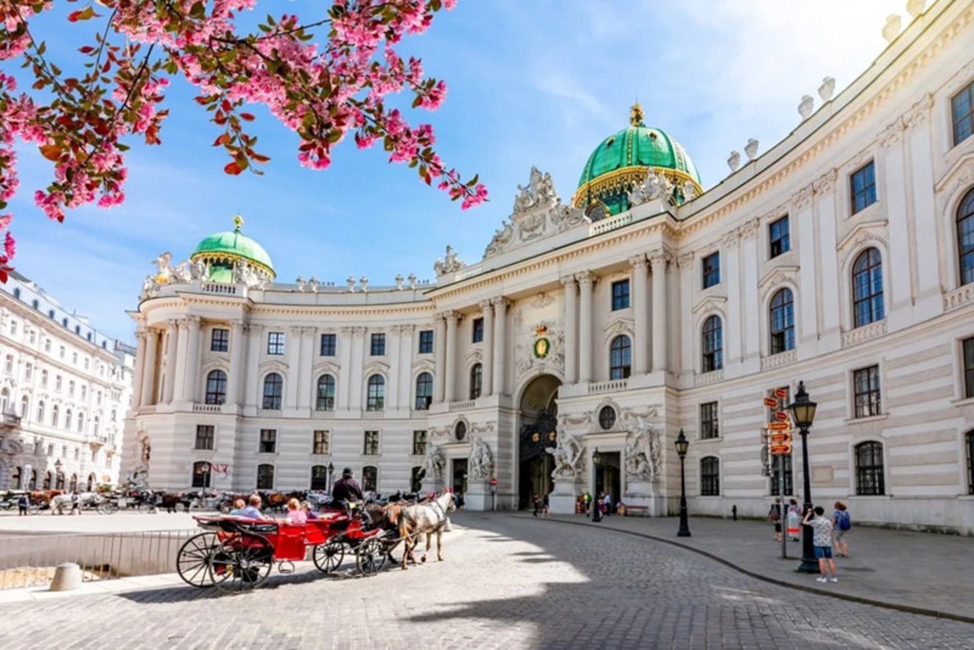 Hoffburg Palace Ery in Vienna Austria 