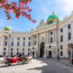 Hoffburg Palace Entry in Vienna Austria