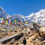 Snow Heights of the Annapurna Mountain