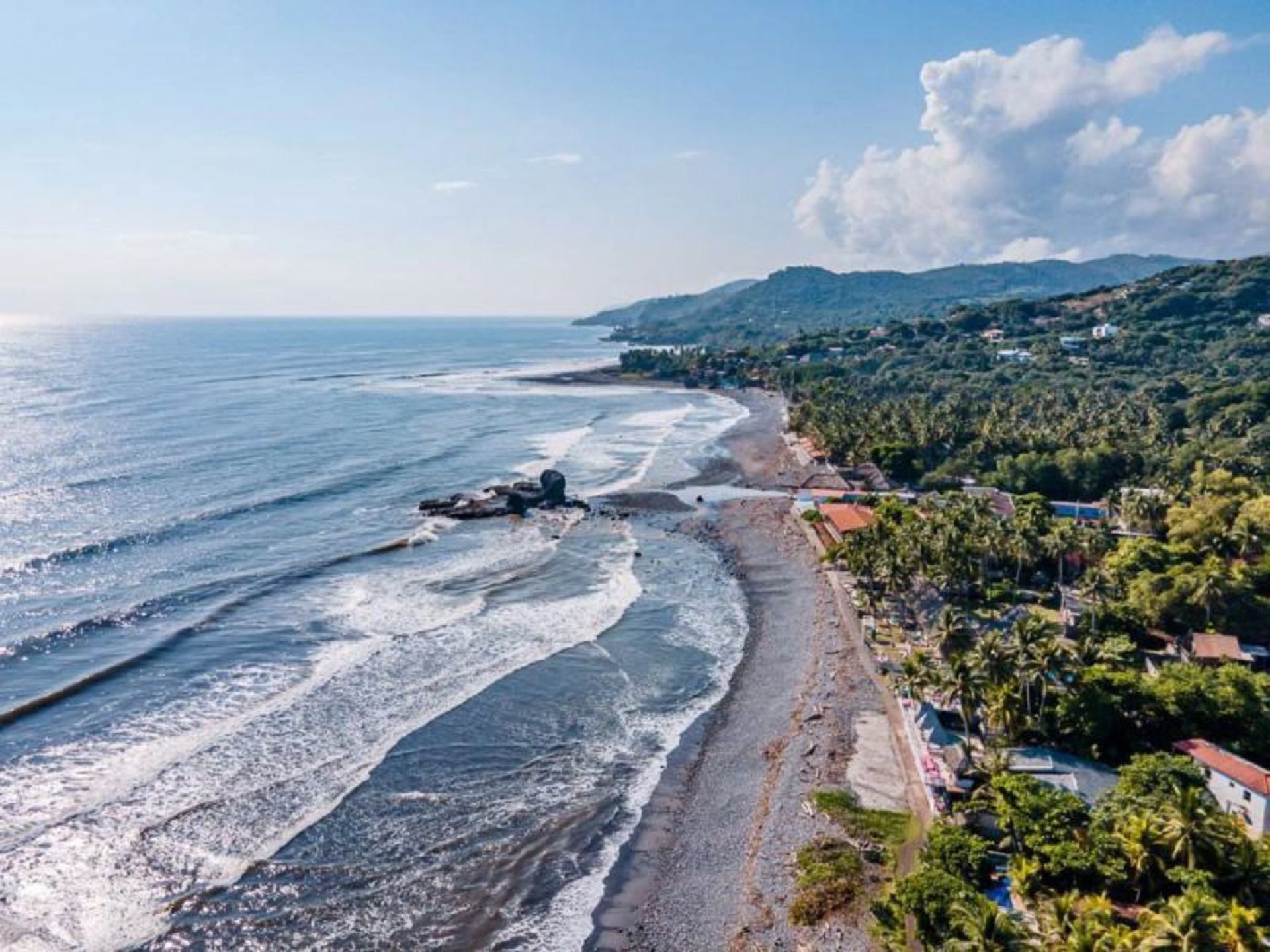 Lush nature and al -Salvador beach
