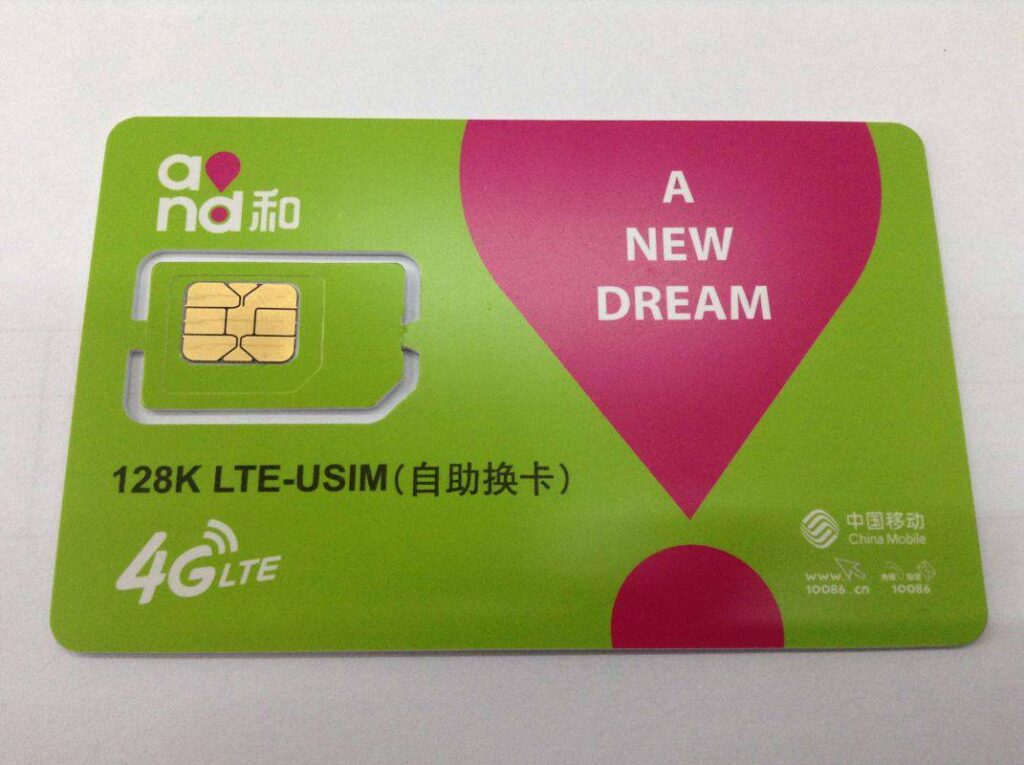 Cost of traveling to China and buying SIM card