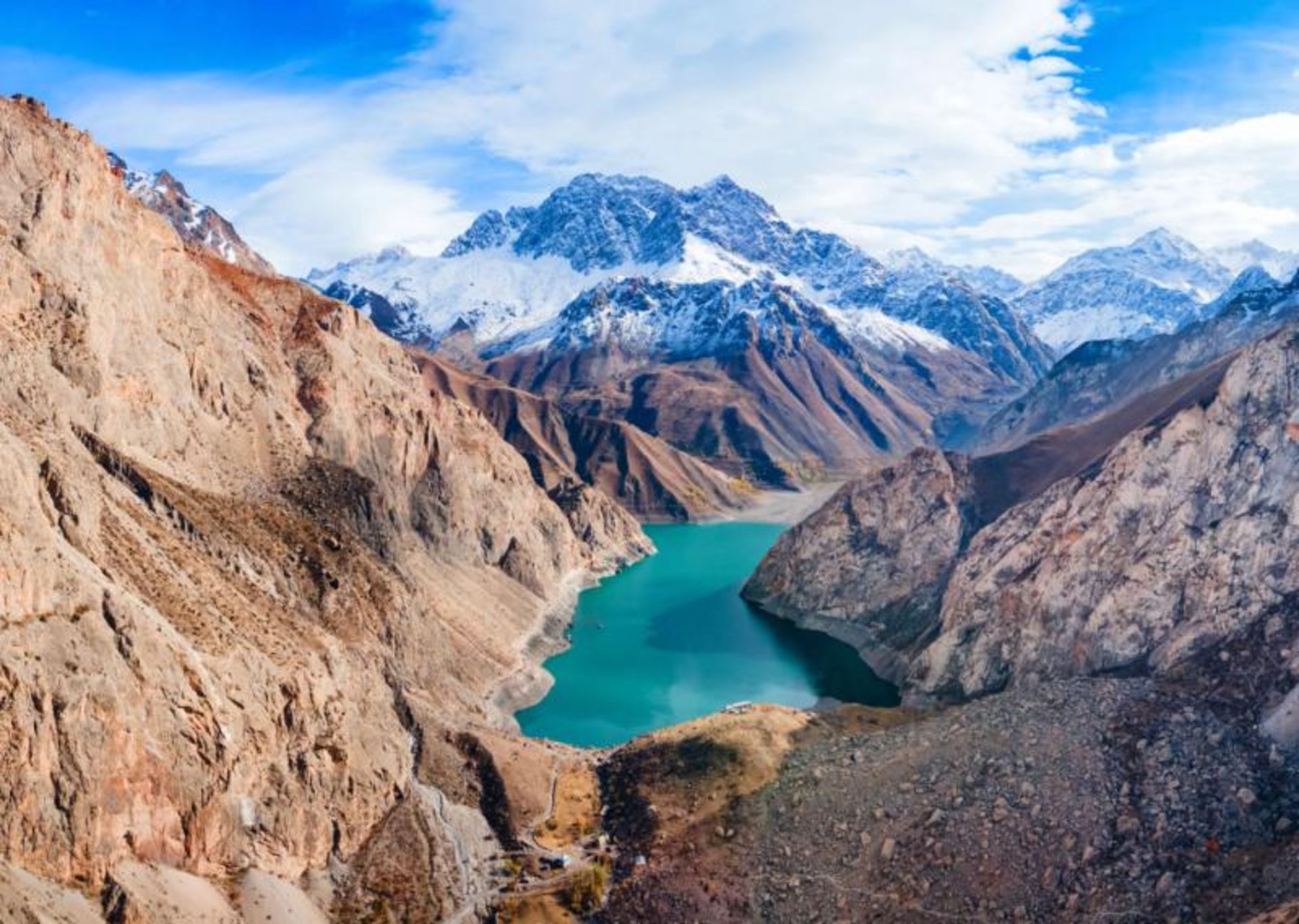 Lake in Tajikistan