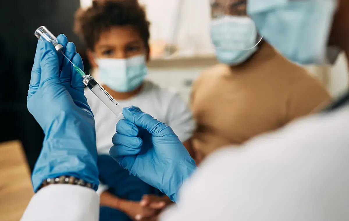 The complications of the flu vaccine in children