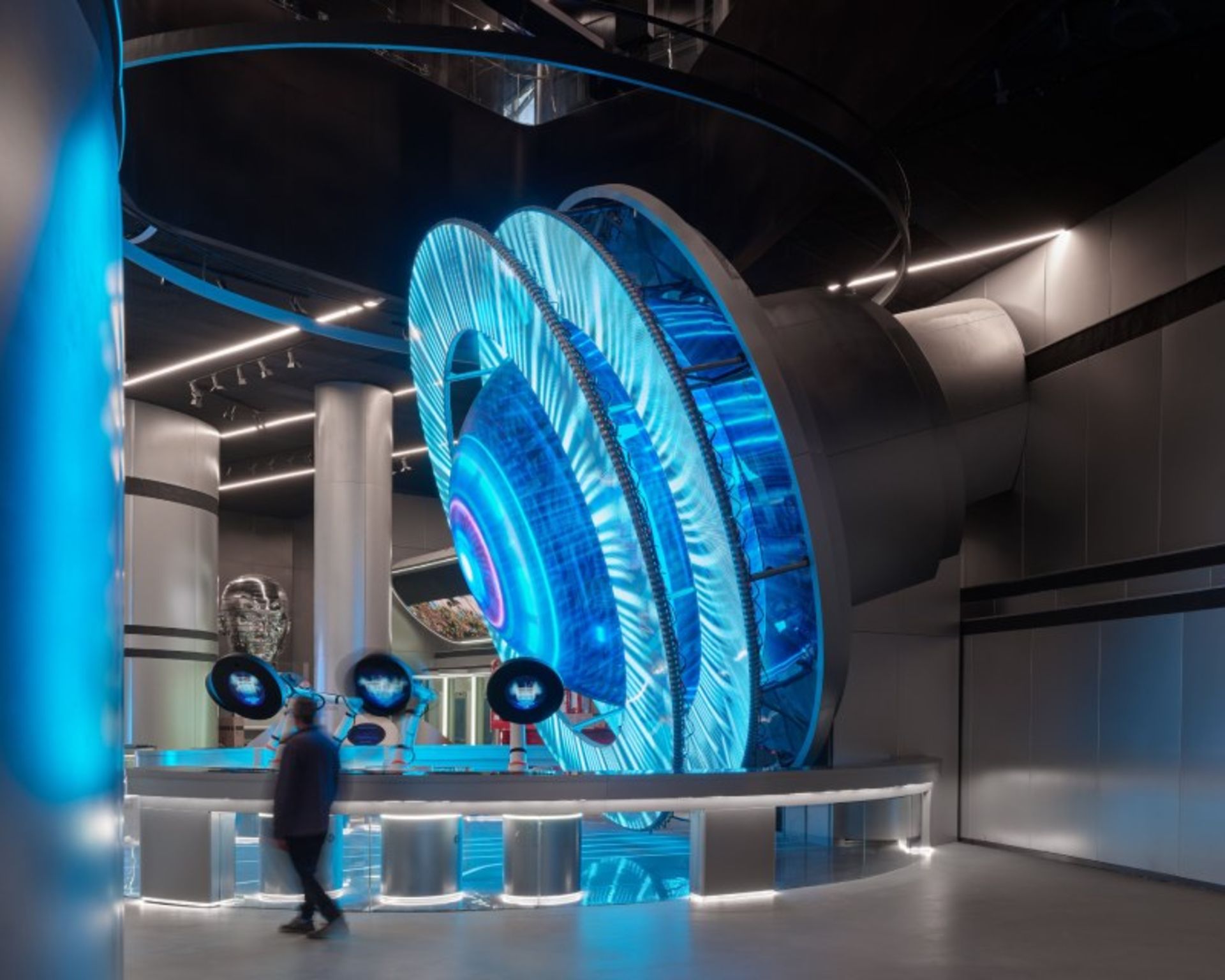 Innovative machines at the Shenzhen Museum of Science and Technology